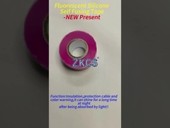 케이블 단열 보호용 붉은 열 저항성 실리콘 고무 전기 테이프