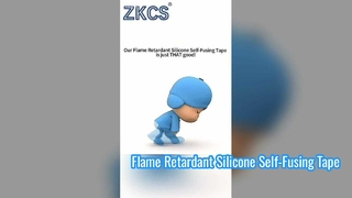 난연성 실리콘 테이프 | 잔류물 없음, 자체 융합, 방수