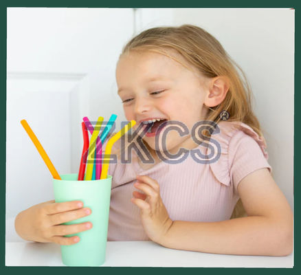 실리콘 빨대 - 식품 등급, 재사용 가능 & 모든 음료에 편안함 제공