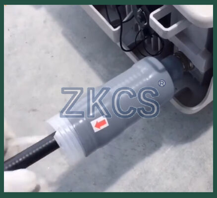 실리콘 콜드 크라이크 튜브 외부 케이블 및 커넥터 보호를 위한 자동 밀폐