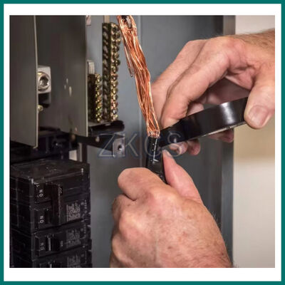 파단 신율 ≥ 150% 유형 절연 테이프 온도 저항 섭씨 180도 내열성 전기 테이프