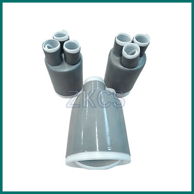 냉축 틈 틈 12/20kV 전력 시스템용 3손가락 실리콘 고무 케이블 틈